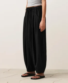 %100 Keten Balon Pantolonlar
