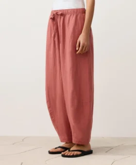 %100 Keten Balon Pantolonlar