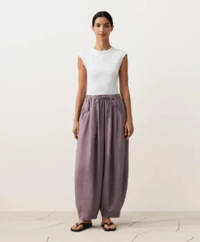 %100 Keten Balon Pantolonlar