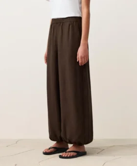 %100 Keten Bloomer Pantolonlar
