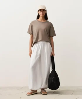 %100 Keten Bloomer Pantolonlar