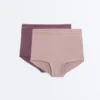 2 adet dikişsiz, Soft Touch tarzında shortie külot 2 adet dikişsiz, Soft Touch tarzında shortie külot