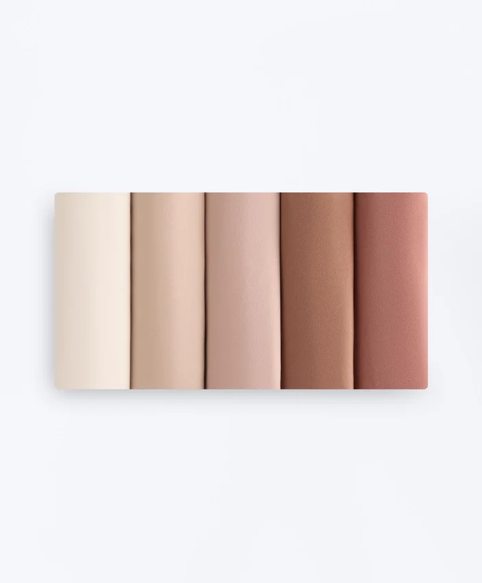 5 adet görünmez poliamid karışımı Pantone™ Tanga 5 adet görünmez poliamid karışımı Pantone™ Tanga
