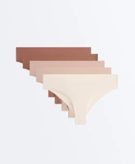 5 Pantone™ Görünmez Poliamid Karışımlı Brezilya Külotları 5 Pantone™ Görünmez Poliamid Karışımlı Brezilya Külotları