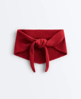 %90 Yün %10 Kaşmir Örgü Bandana