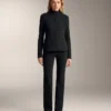 Bootcut Dikişsiz Yüksek Bel Süper Ekstra Sıcak Pantolonlar
