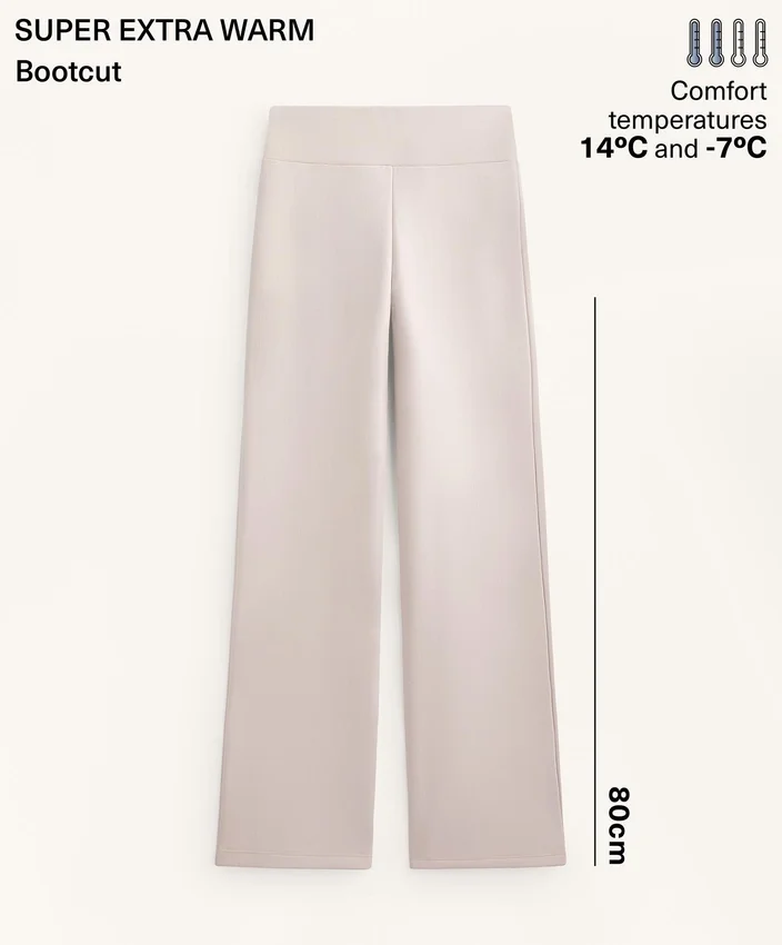 Bootcut Dikişsiz Yüksek Bel Süper Ekstra Sıcak Pantolonlar Bootcut Dikişsiz Yüksek Bel Süper Ekstra Sıcak Pantolonlar