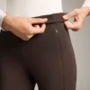 Cepli, 70 cm uzunluğunda, yüksek bel, ayak bileği uzunluğunda sıcak taytlar