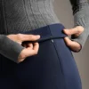 Cepli, yüksek bel, sıcak tutan geniş paça pantolonlar Cepli, yüksek bel, sıcak tutan geniş paça pantolonlar