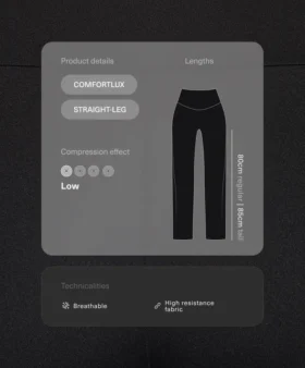 Comfortlux Hamile Düz Paça Pantolon