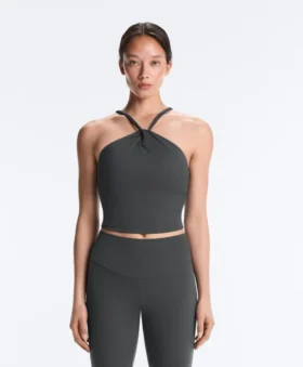 Comfortlux Örgülü Halter Tank Top Comfortlux Örgülü Halter Tank Top