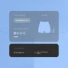 Comfortlux Yüksek Bel 10 cm Hot Pantolon Comfortlux Yüksek Bel 10 cm Hot Pantolon