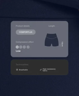 Comfortlux Yüksek Bel 10 cm Hot Pantolon