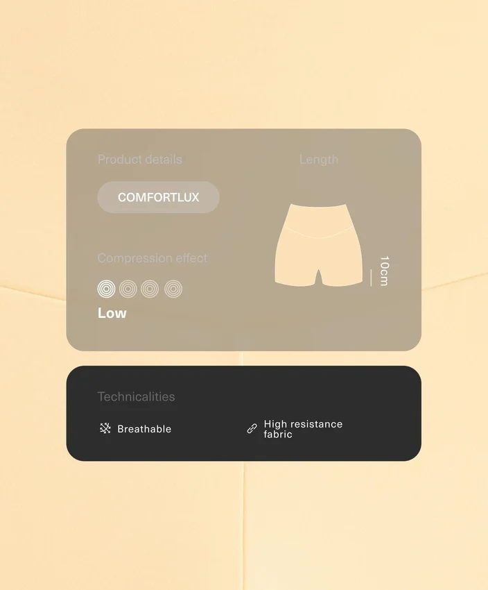 Comfortlux Yüksek Bel 10 cm Hot Pantolon Comfortlux Yüksek Bel 10 cm Hot Pantolon
