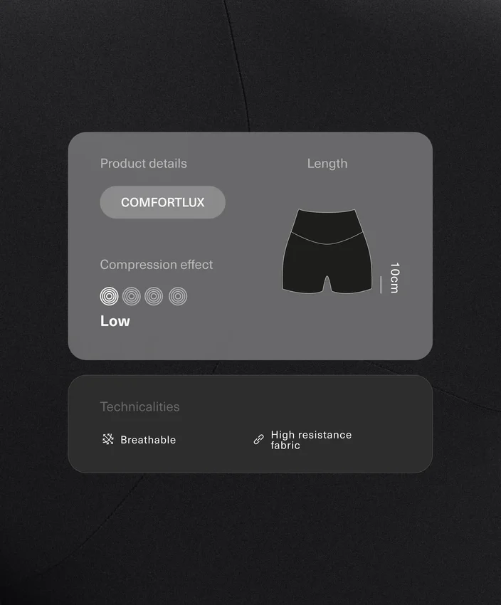 Comfortlux Yüksek Bel 10 cm Hot Pantolon Comfortlux Yüksek Bel 10 cm Hot Pantolon