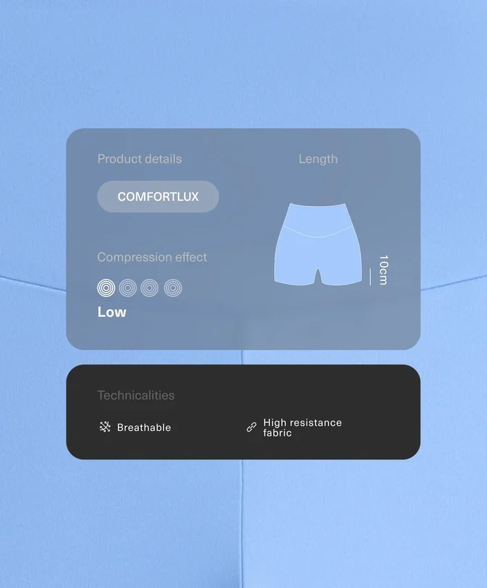 Comfortlux Yüksek Bel 10 cm Hot Pantolon Comfortlux Yüksek Bel 10 cm Hot Pantolon