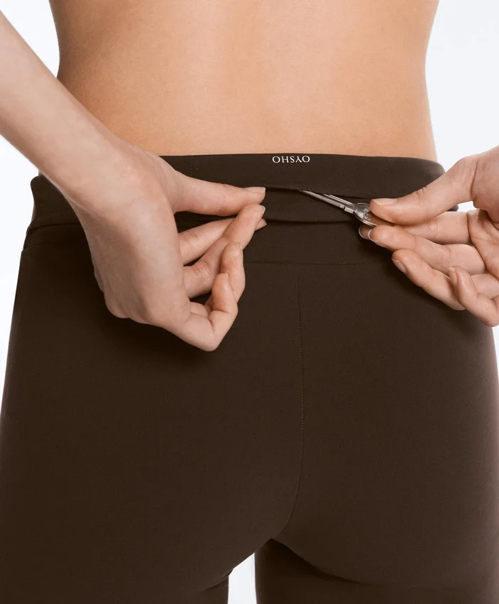 Comfortlux Yüksek Bel 10 cm Hot Pantolon Comfortlux Yüksek Bel 10 cm Hot Pantolon