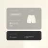 Comfortlux Yüksek Bel 10 cm Hot Pantolon, Ajour Detaylı Comfortlux Yüksek Bel 10 cm Hot Pantolon, Ajour Detaylı