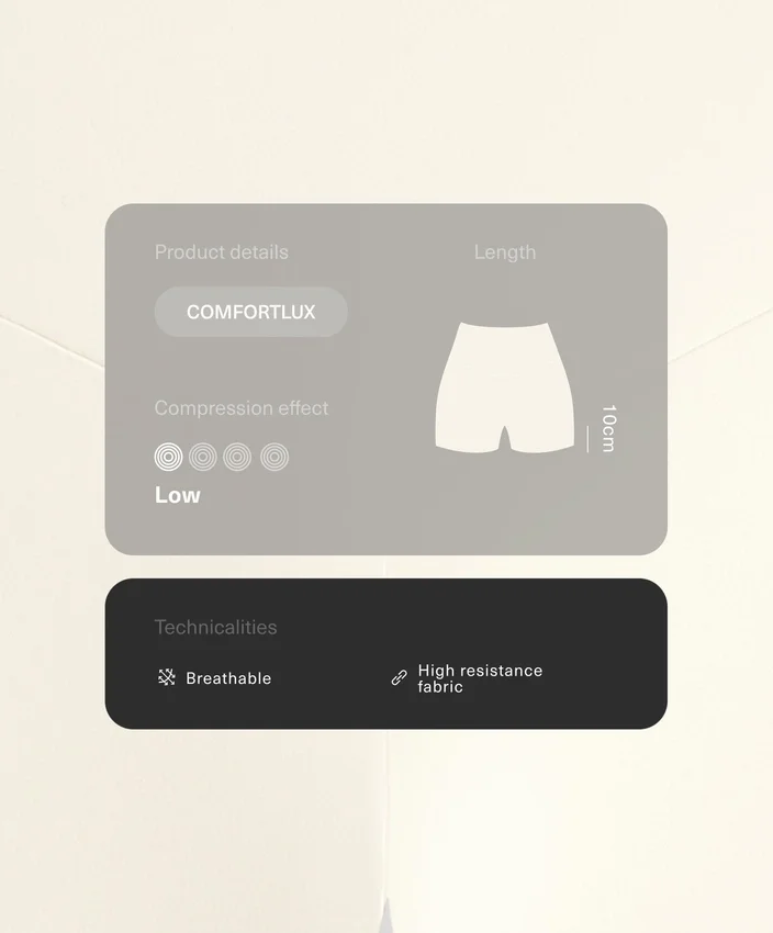 Comfortlux Yüksek Bel 10 cm Hot Pantolon, Ajour Detaylı Comfortlux Yüksek Bel 10 cm Hot Pantolon, Ajour Detaylı