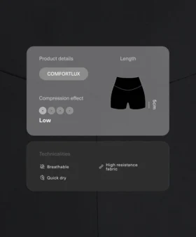 Comfortlux Yüksek Bel 5 cm Hot Pantolon