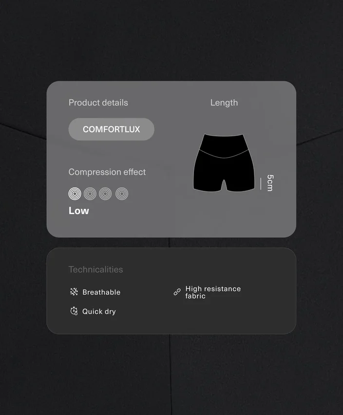 Comfortlux Yüksek Bel 5 cm Hot Pantolon Comfortlux Yüksek Bel 5 cm Hot Pantolon