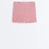 Comfortlux Yüksek Bel 5 cm Çizgili Hot Pantolon Comfortlux Yüksek Bel 5 cm Çizgili Hot Pantolon