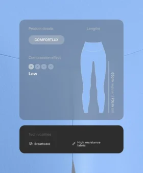 Comfortlux Yüksek Bel, Ayak Bileği Uzunluğunda Taytlar Comfortlux Yüksek Bel, Ayak Bileği Uzunluğunda Taytlar
