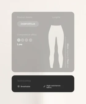 Comfortlux Yüksek Bel, Ayak Bileği Uzunluğunda Taytlar Comfortlux Yüksek Bel, Ayak Bileği Uzunluğunda Taytlar