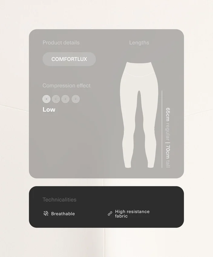 Comfortlux Yüksek Bel, Ayak Bileği Uzunluğunda Taytlar Comfortlux Yüksek Bel, Ayak Bileği Uzunluğunda Taytlar