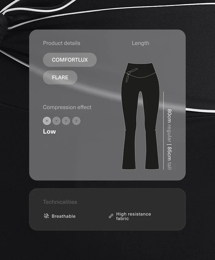 Comfortlux Yüksek Bel Fiyonklu Geniş Paça Pantolonlar Comfortlux Yüksek Bel Fiyonklu Geniş Paça Pantolonlar