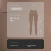 Comfortlux Yüksek Bel Hemstitch Ayak Bileği Uzunluğunda Taytlar Comfortlux Yüksek Bel Hemstitch Ayak Bileği Uzunluğunda Taytlar