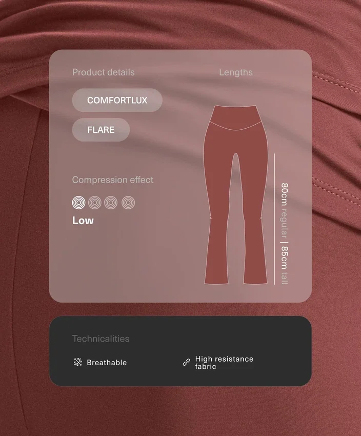 Drapeli Bel Comfortlux Yüksek Bel Flare Pantolonlar Drapeli Bel Comfortlux Yüksek Bel Flare Pantolonlar