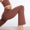 Drapeli Bel Comfortlux Yüksek Bel Flare Pantolonlar Drapeli Bel Comfortlux Yüksek Bel Flare Pantolonlar