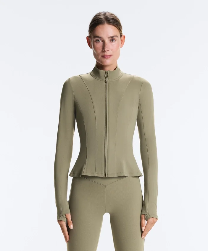 Evermove Peplum Teknik Ceket Evermove Peplum Teknik Ceket