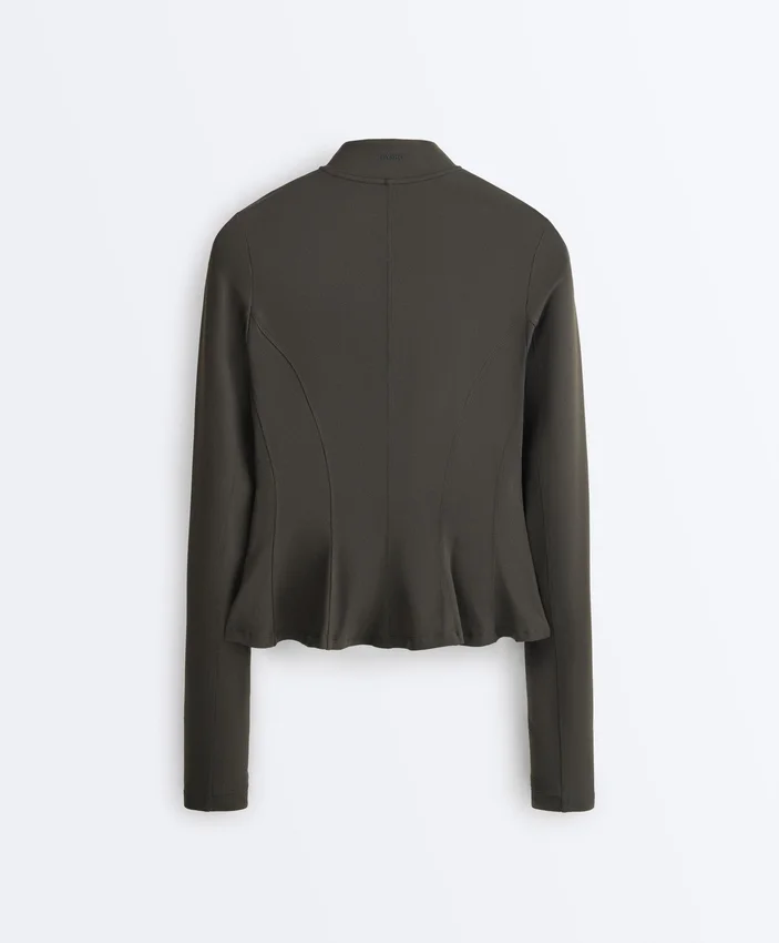 Evermove Peplum Teknik Ceket Evermove Peplum Teknik Ceket