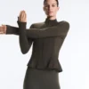 Evermove Peplum Teknik Ceket Evermove Peplum Teknik Ceket