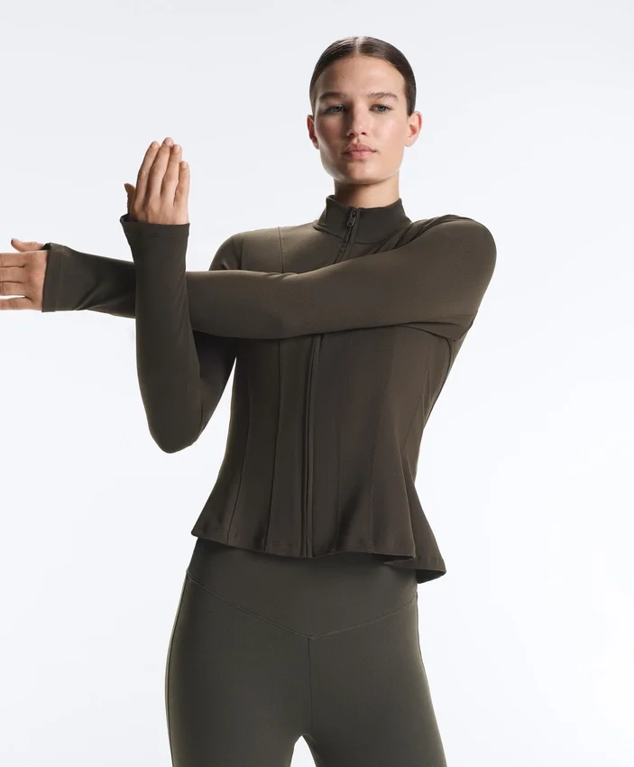 Evermove Peplum Teknik Ceket Evermove Peplum Teknik Ceket