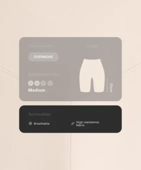 Evermove Yüksek Bel 20 cm Bisiklet Taytlar Evermove Yüksek Bel 20 cm Bisiklet Taytlar