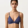 Gingham Üçgen Bikiniler