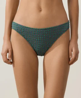Gingham Klasik Bikiniler Külotu