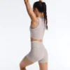 Hot Pantolon Yüksek Bel Compressive 10 cm Kontrast