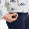 Çiçek Desenli Suni Kürklü Ceket Çiçek Desenli Suni Kürklü Ceket