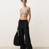 Jakarlı Polka Dot Halter Bikiniler Jakarlı Polka Dot Halter Bikiniler