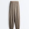 Kareli Teknik Bloomer Pantolonlar Kareli Teknik Bloomer Pantolonlar