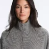 Lyocell Karışımlı Gingham Bomber Ceket Lyocell Karışımlı Gingham Bomber Ceket