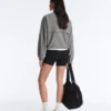 Lyocell Karışımlı Gingham Bomber Ceket Lyocell Karışımlı Gingham Bomber Ceket
