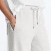 Marl Pamuklu Düz Paça Pantolonlar