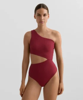 Mini Kareli Jakarlı Asimetrik Trikiniler Mini Kareli Jakarlı Asimetrik Trikiniler