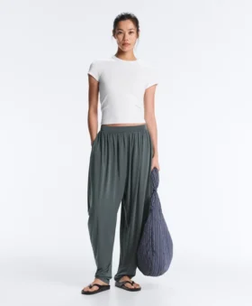 Modal Karışımlı Bloomer Pantolonlar