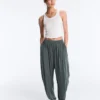 Modal Karışımlı Bloomer Pantolonlar